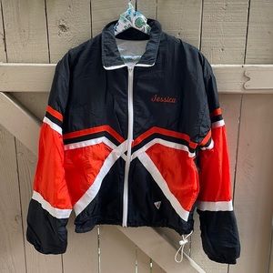 Varsity cheerleader sports jacket M „Jessica“ made in 🇺🇸 retro style